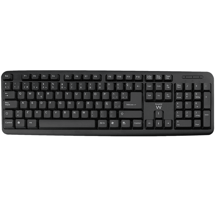 Ewent Teclado Slim EW3109 usb Negro 1