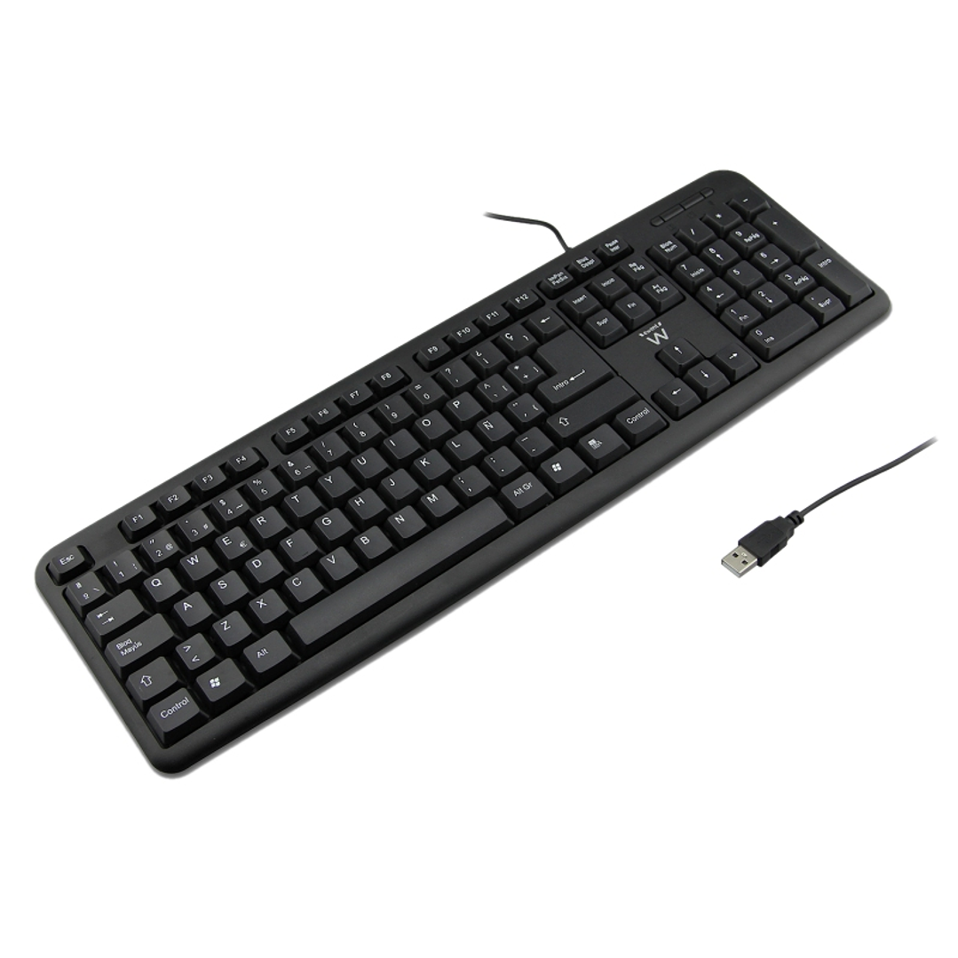 Ewent Teclado Slim EW3109 usb Negro 3