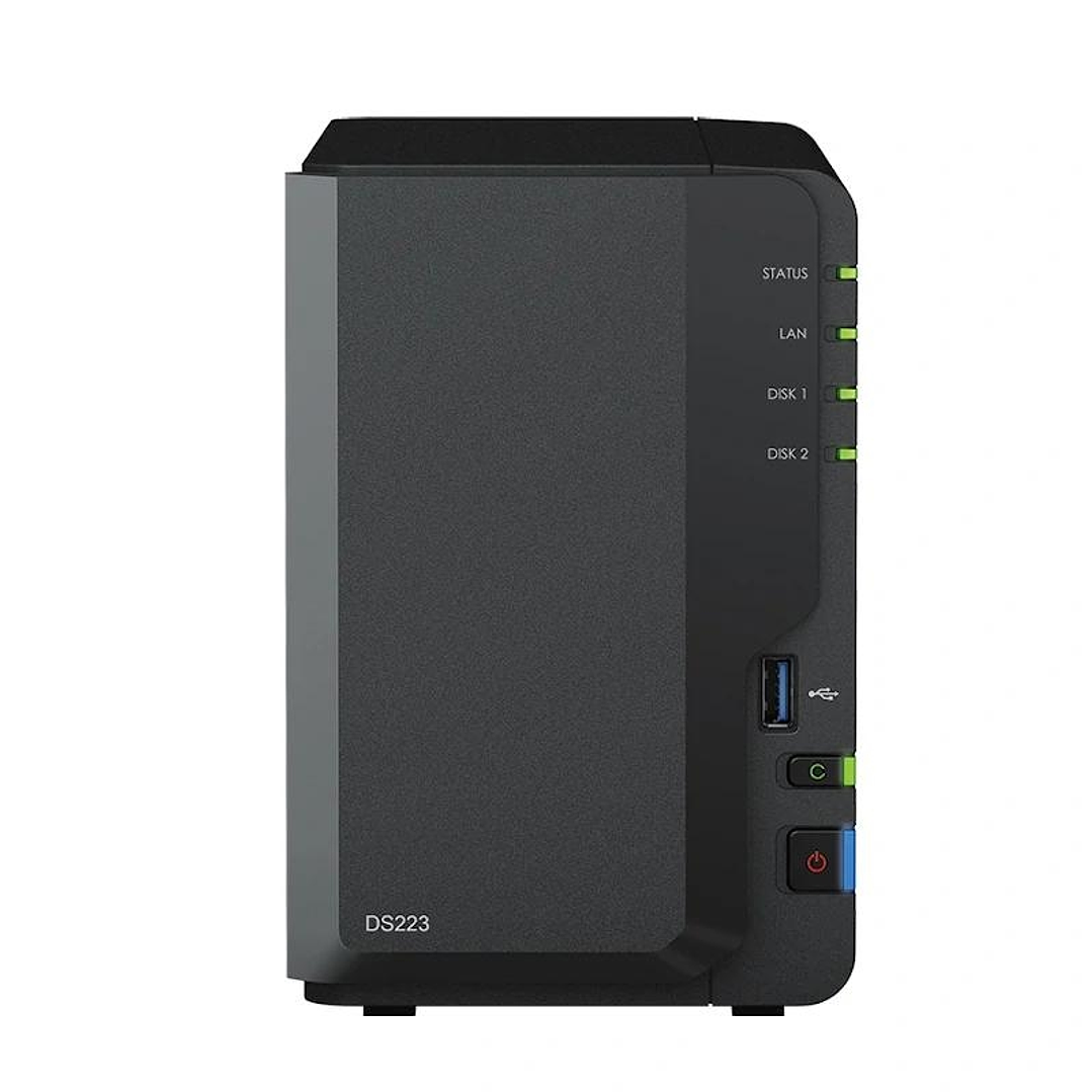 Synology DS223 NAS 2Bay DiskStation 1xGbE 1