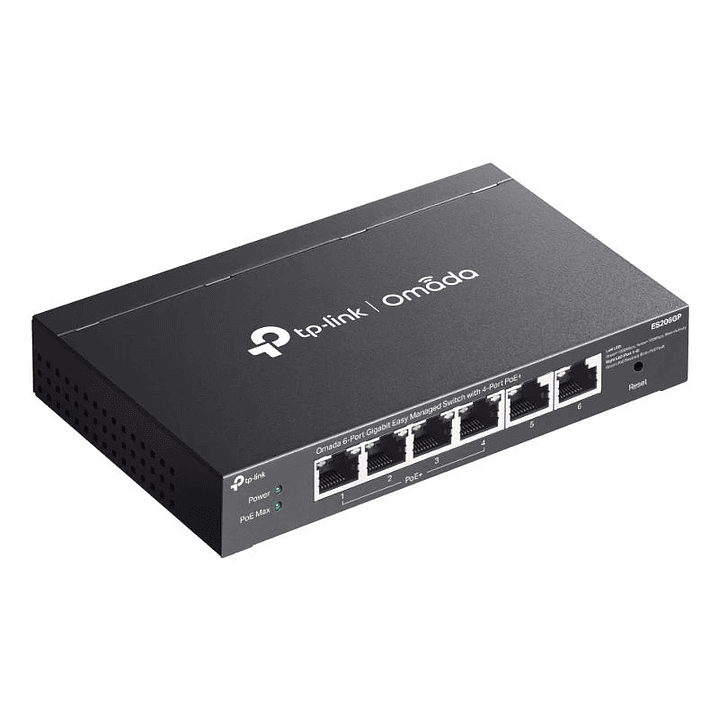 TP-Link ES206GP Switch 4xGb PoE+ 2xGb 65W Desktop 2