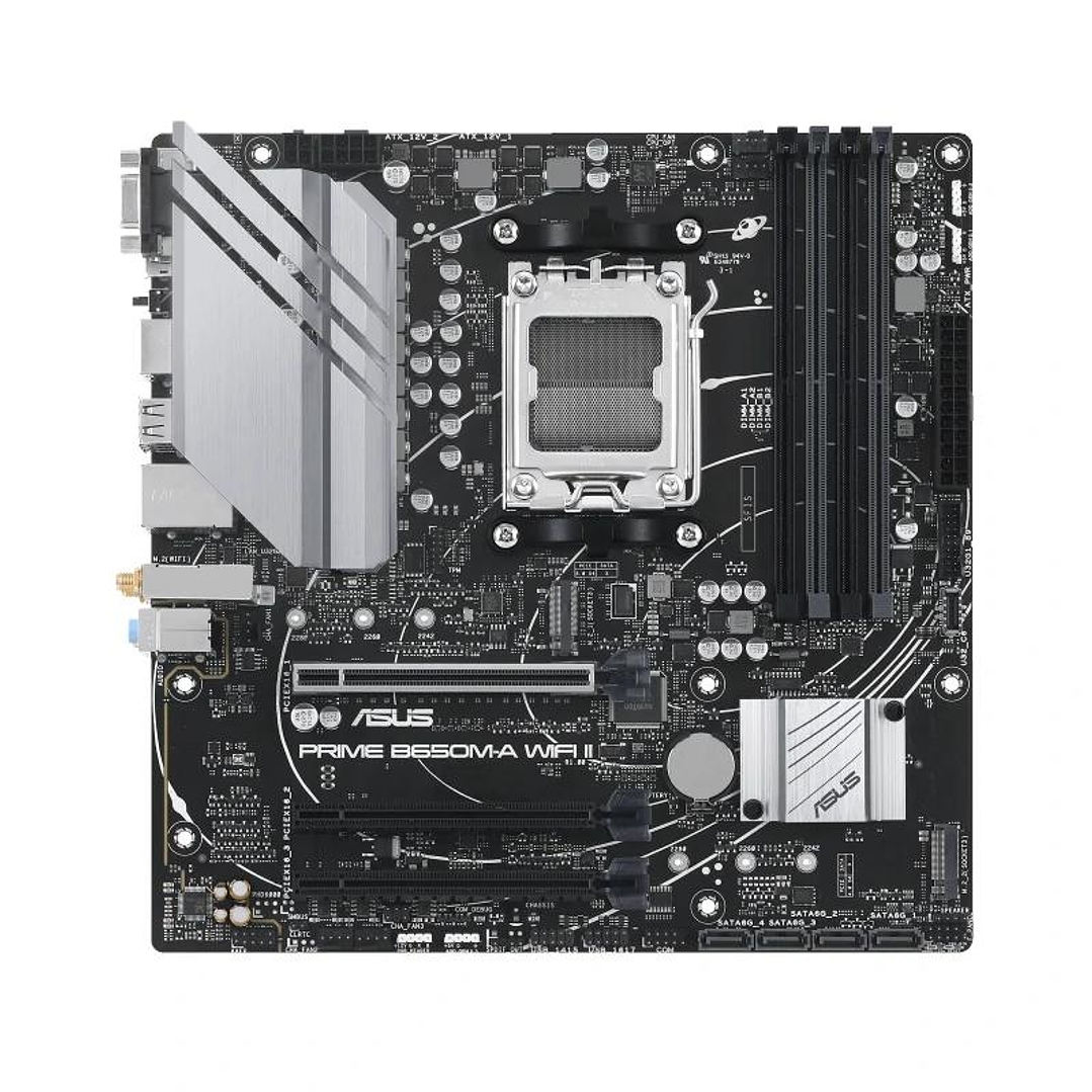 ASUS Placa Base PRIME B650M-A WIFI II mATX AM5 1