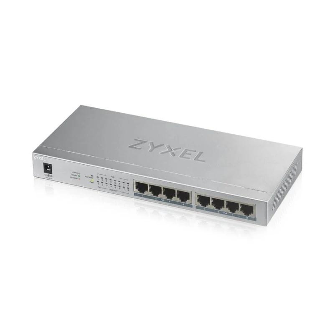 Zyxel GS1008-HP Switch 8xGb PoE+ 60W Desktop 1