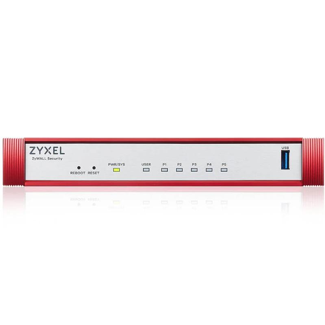 Zyxel USGFlex50HP 5xGbWAN/LAN 1xPoE+ 1xUSB 1a Lic 3