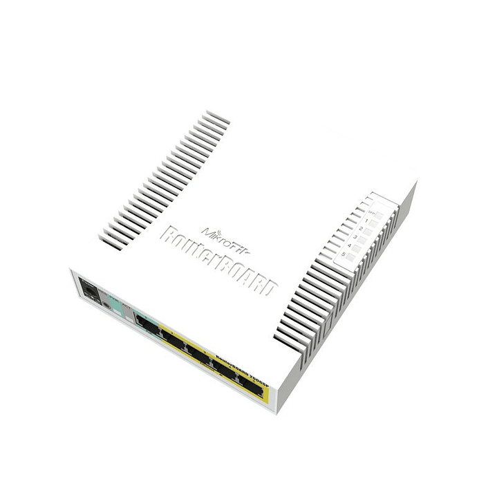 MikroTik CSS106-1G-4P-1S RB260GSP Switch 5xGB 1xSF 3