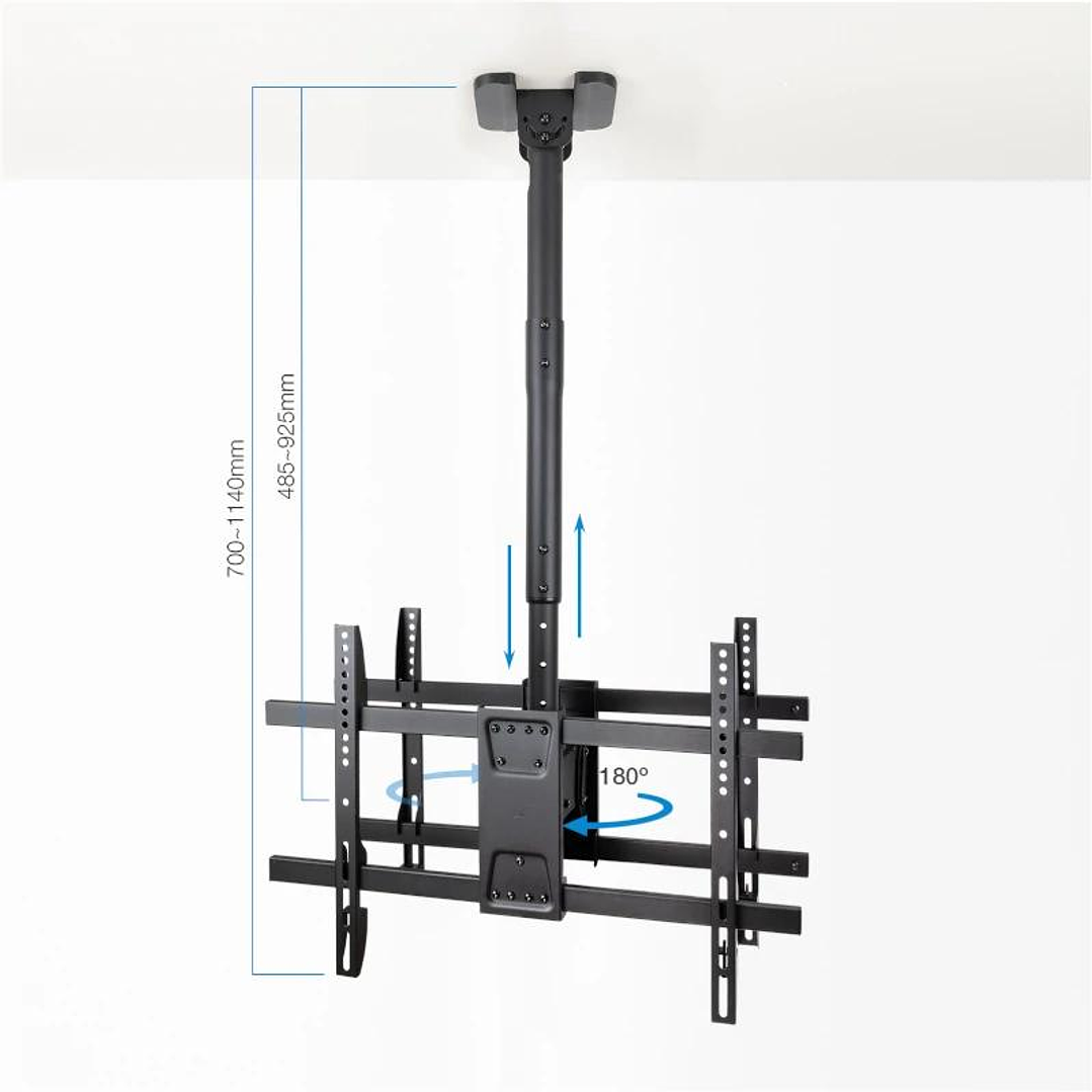 Tooq LPCE2286TSLI-B Soporte techo 2 TV 43