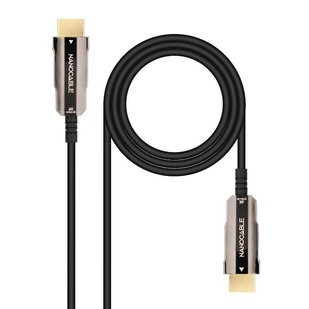 Nanocable Cable HDMI v2.0 AOC 4K@60HZ 18Gbp 15 m 1