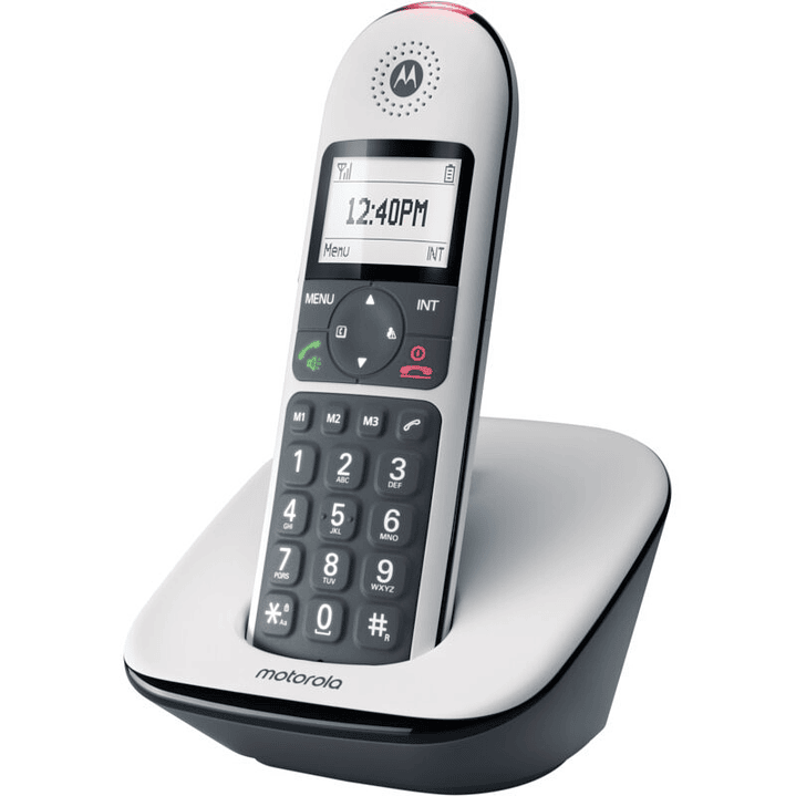 MOTOROLA CD5001 Telefono DECT Teclas Grandes Blanc 4