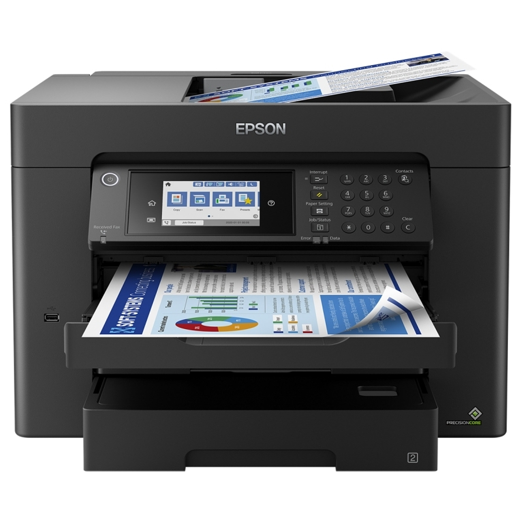 Epson Multifunción WorkForce WF-7840DTWF 1