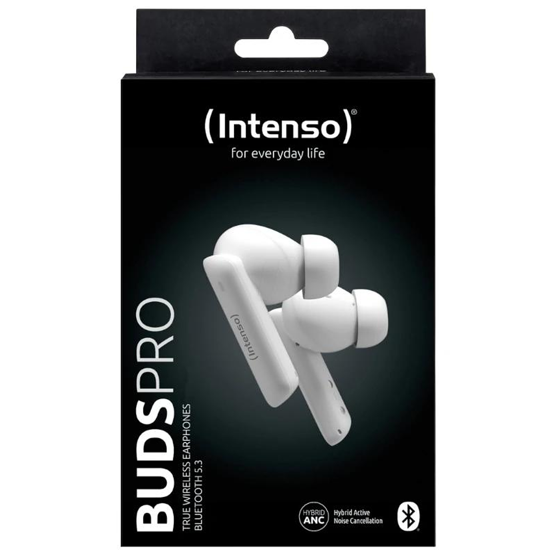 Intenso | Buds Pro Auriculares TWS H-ANC+ENC Blanc 4