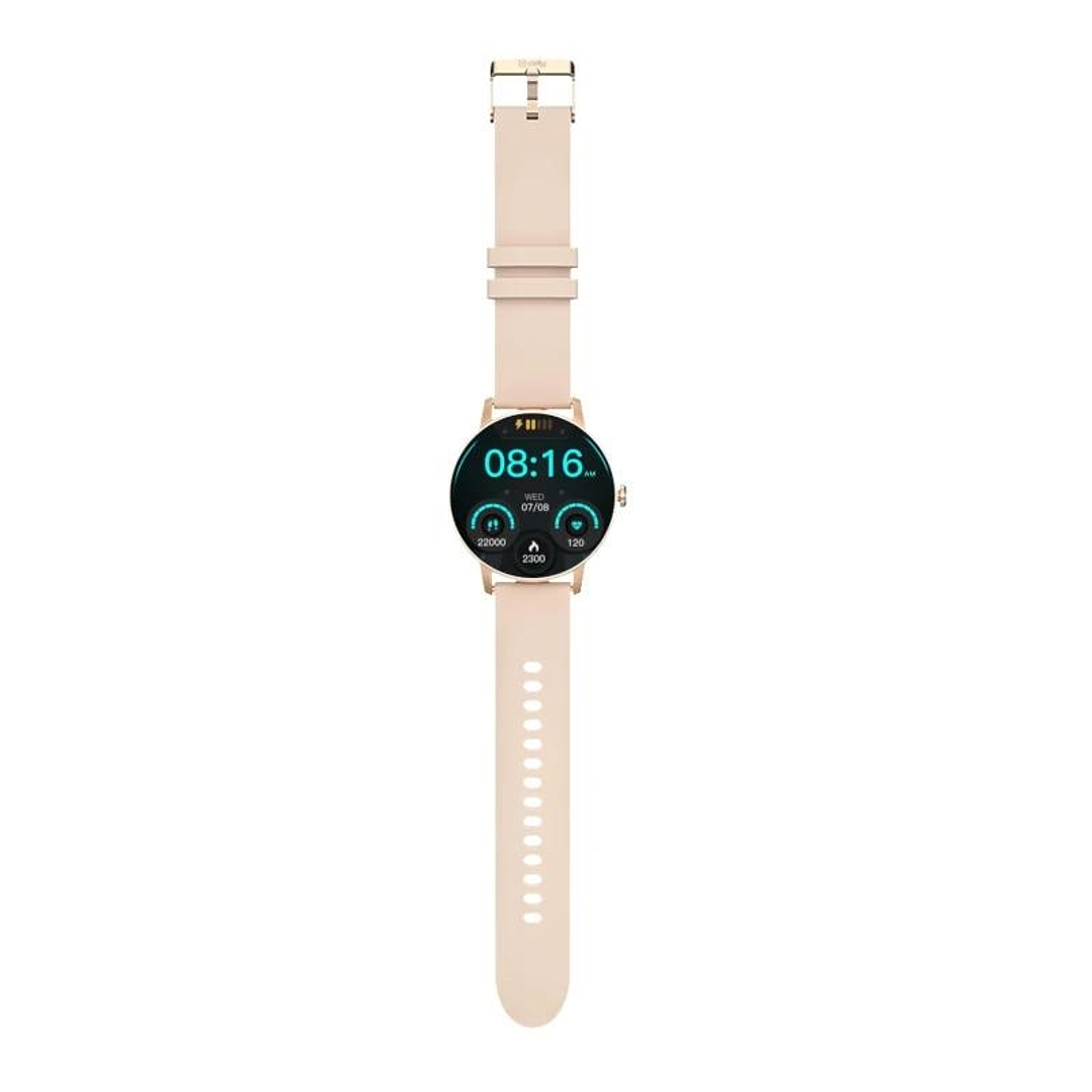 Celly Smartwatch Redondo Funcion Llamada Rosa 1