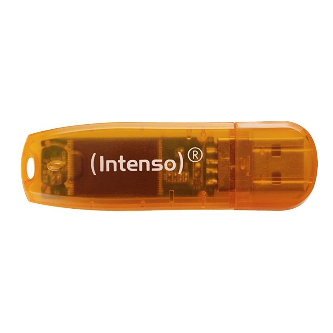 Intenso 3502490 Lápiz USB 2.0 Rainbow 64GB Naranja 1
