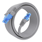 Aisens Cable RJ45 Cat.6 UTP AWG26 CCA Gris 5.0M - Thumbnail 2