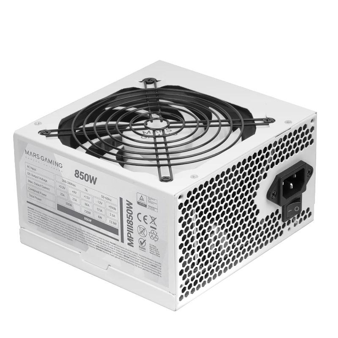 Mars Gaming Fuente Al. MPIII650W Ultra Silent 1
