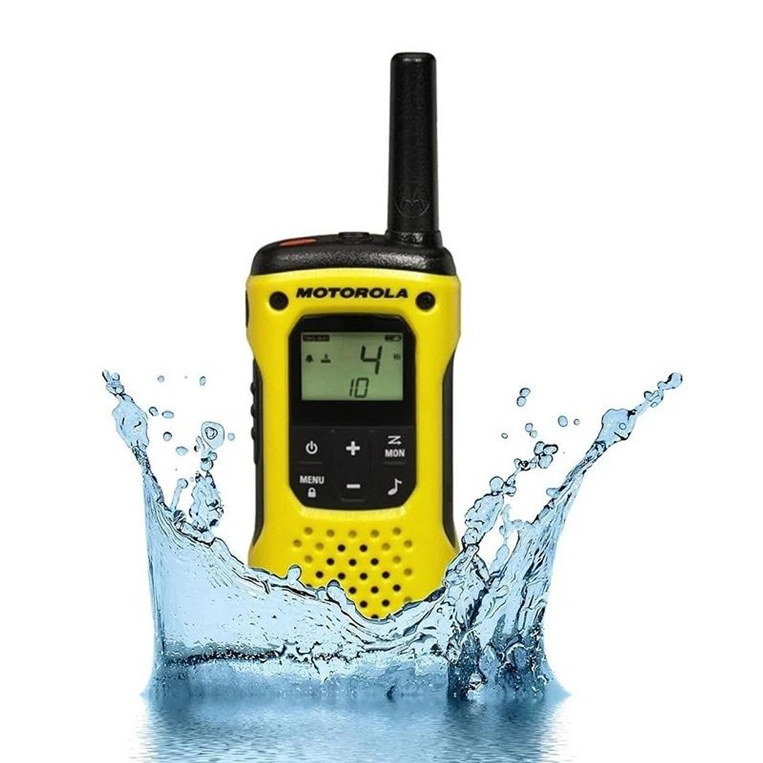 MOTOROLA T92 H2O Walkie Talkie 10Km 8CH IP67 Duo 4