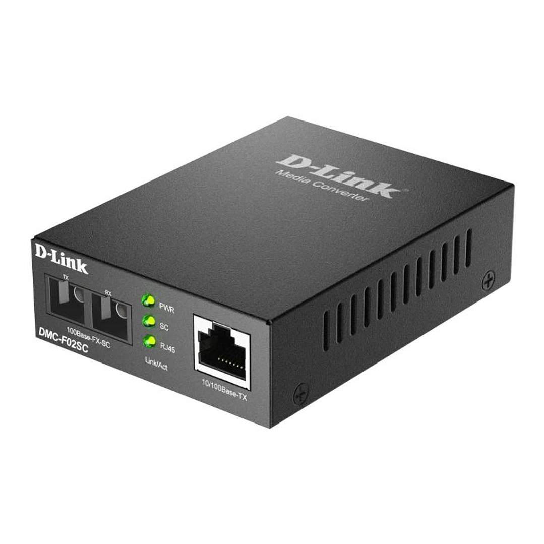 D-Link DMC-F02SC Conversor Medios SC MM 2Km 2