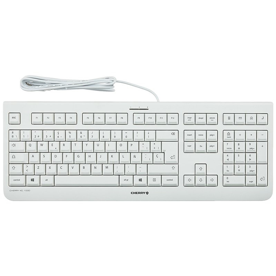 Cherry Teclado KC 1000 Blanco 1