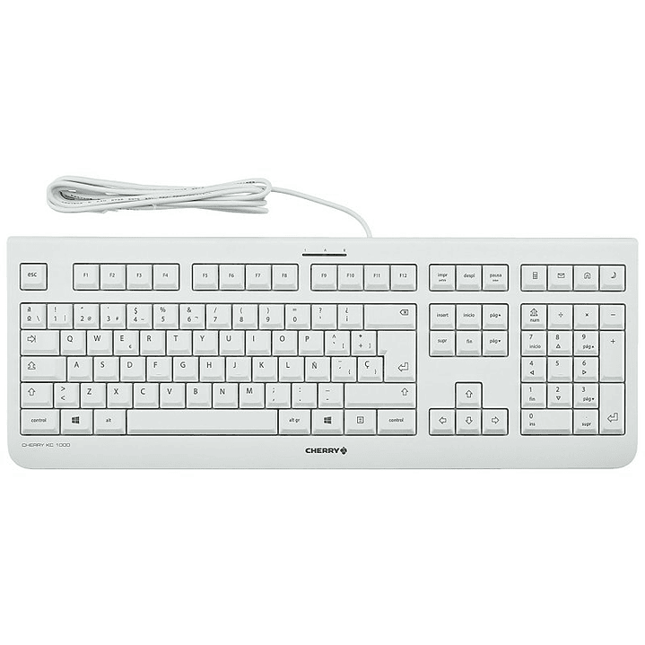 Cherry Teclado KC 1000 Blanco 1