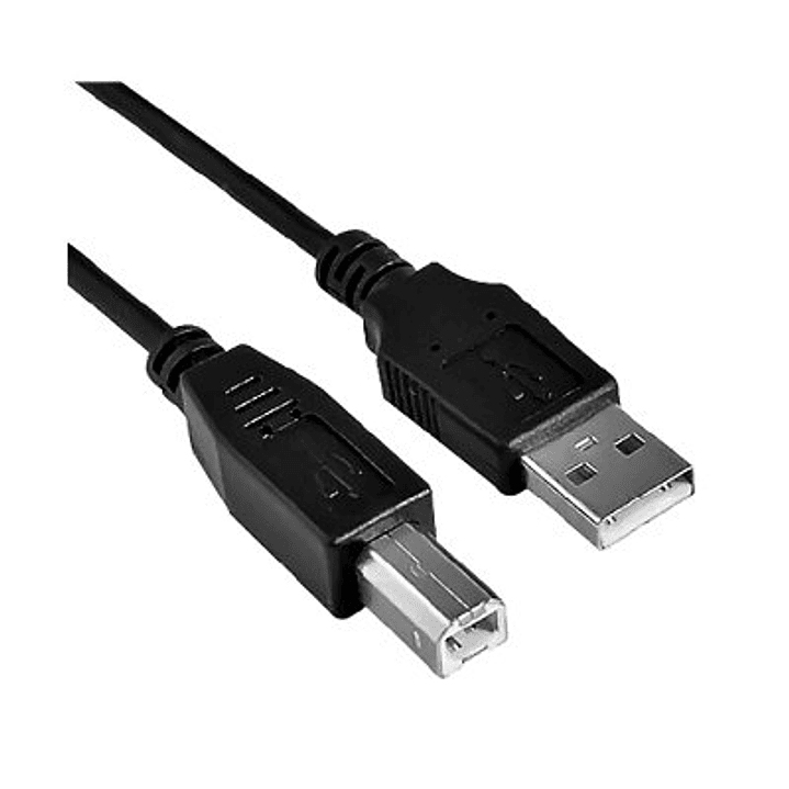 Nanocable Cable USB 2.0 Tipo A - B 3 M Negro 1