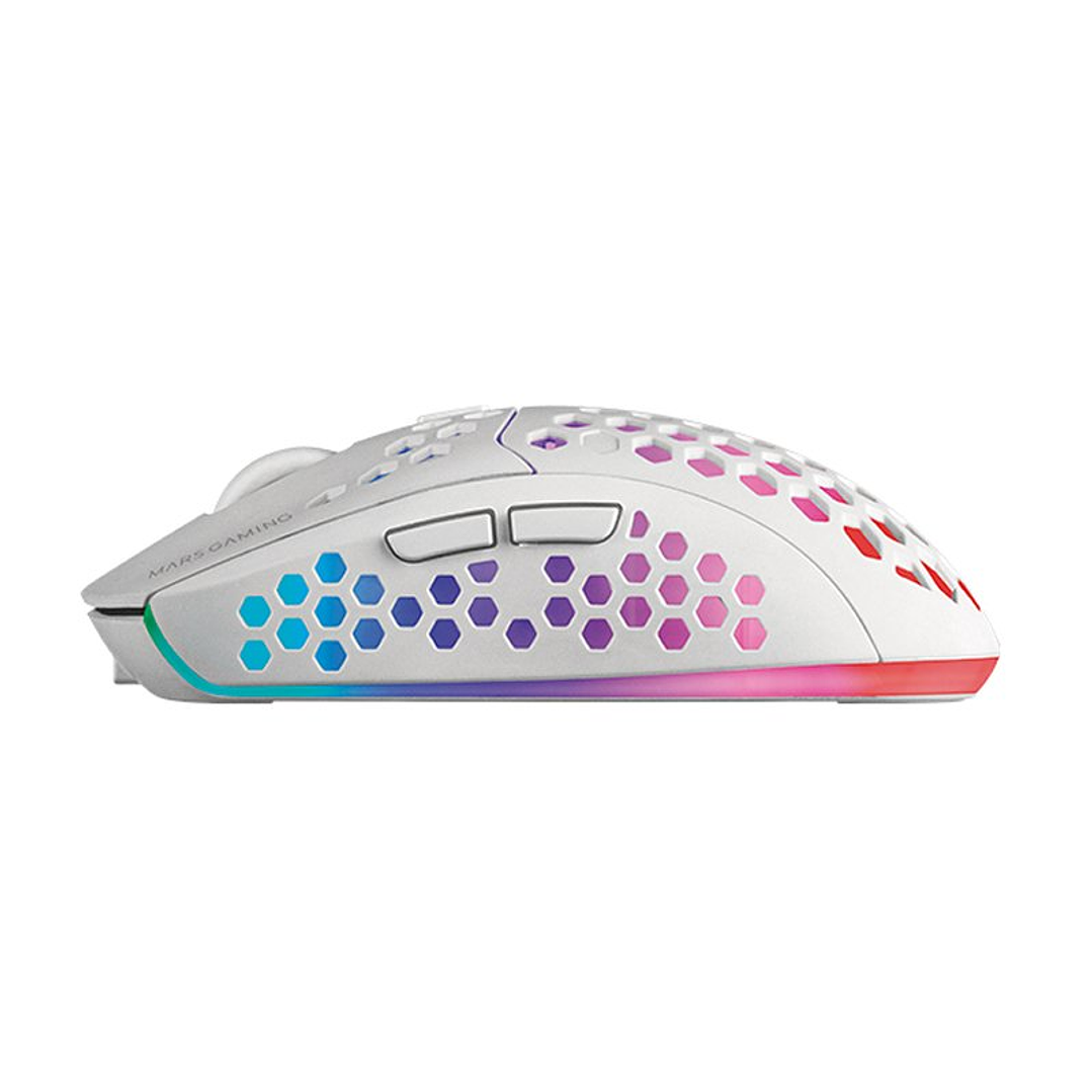 MARS GAMING Raton Inalámbrico MMW3  79G  White 2