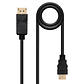 Nanocable Cable Conversor DP a HDMI Negro 10m - thumbnail 1