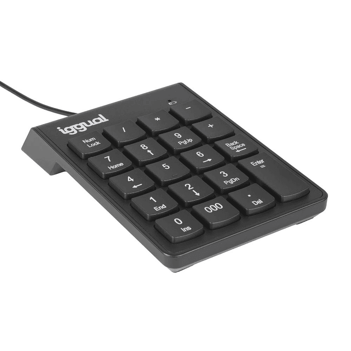iggual Teclado numérico USB CK-NUM-19T negro 4