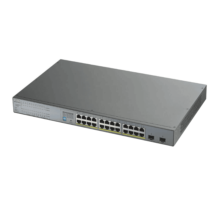 ZyXEL GS1300-26HP Switch 24xGB PoE 2xSFP 250W 1