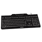 Cherry Teclado+lector chip integrado (DNIe) Negro - Miniatura 4