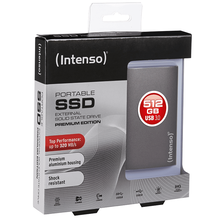 Intenso External SSD 500GB Premium Edition 1.8