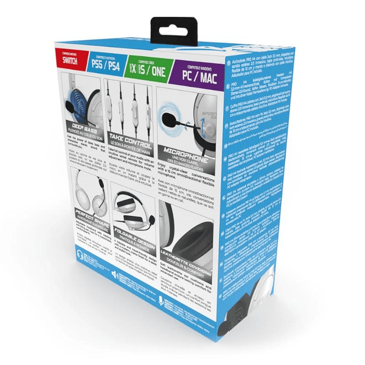 Spirit of Gamer Auricular Pro H4 Blanco 3
