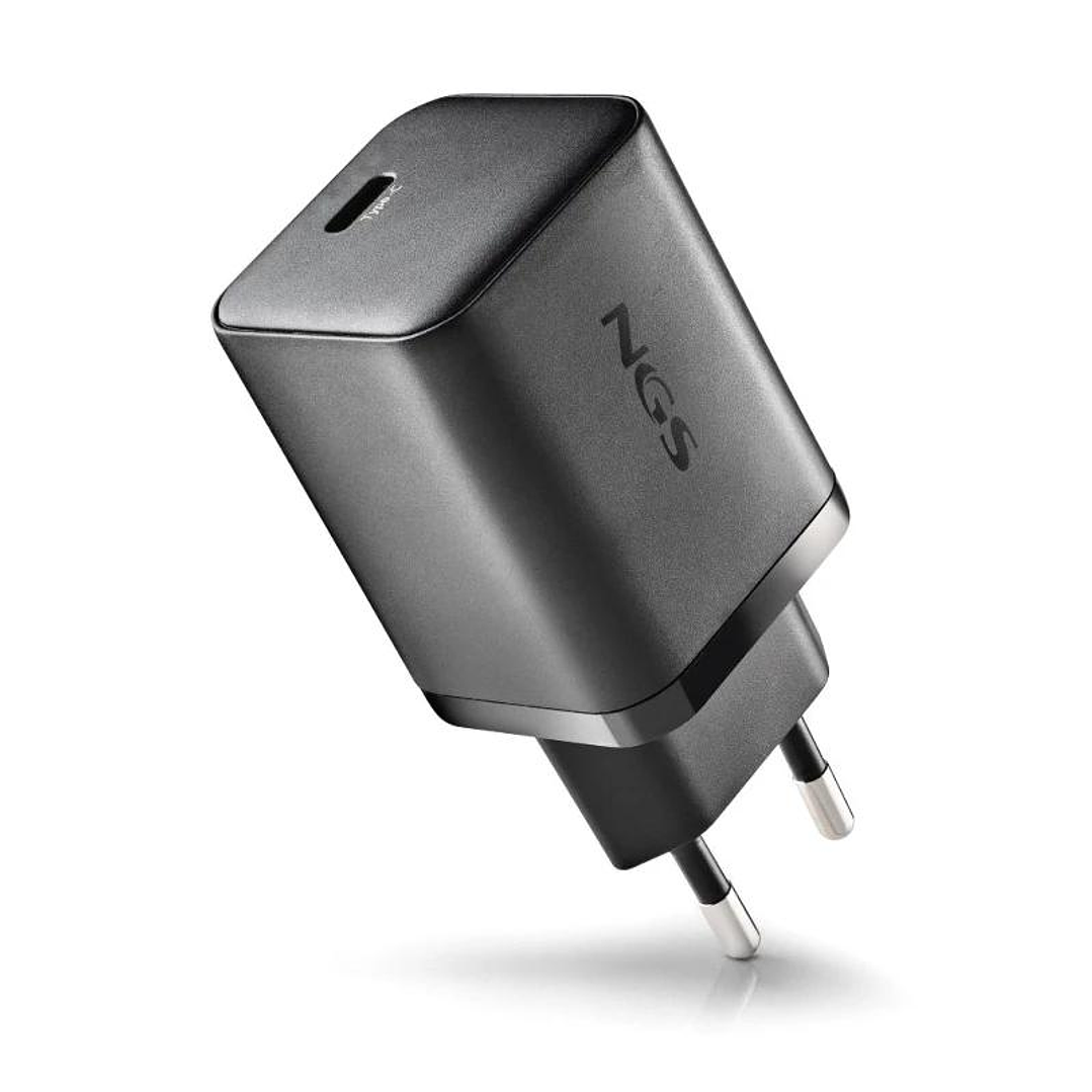 NGS CARGADOR GAN ULTRARAP 65W USB-C CON CABL 2