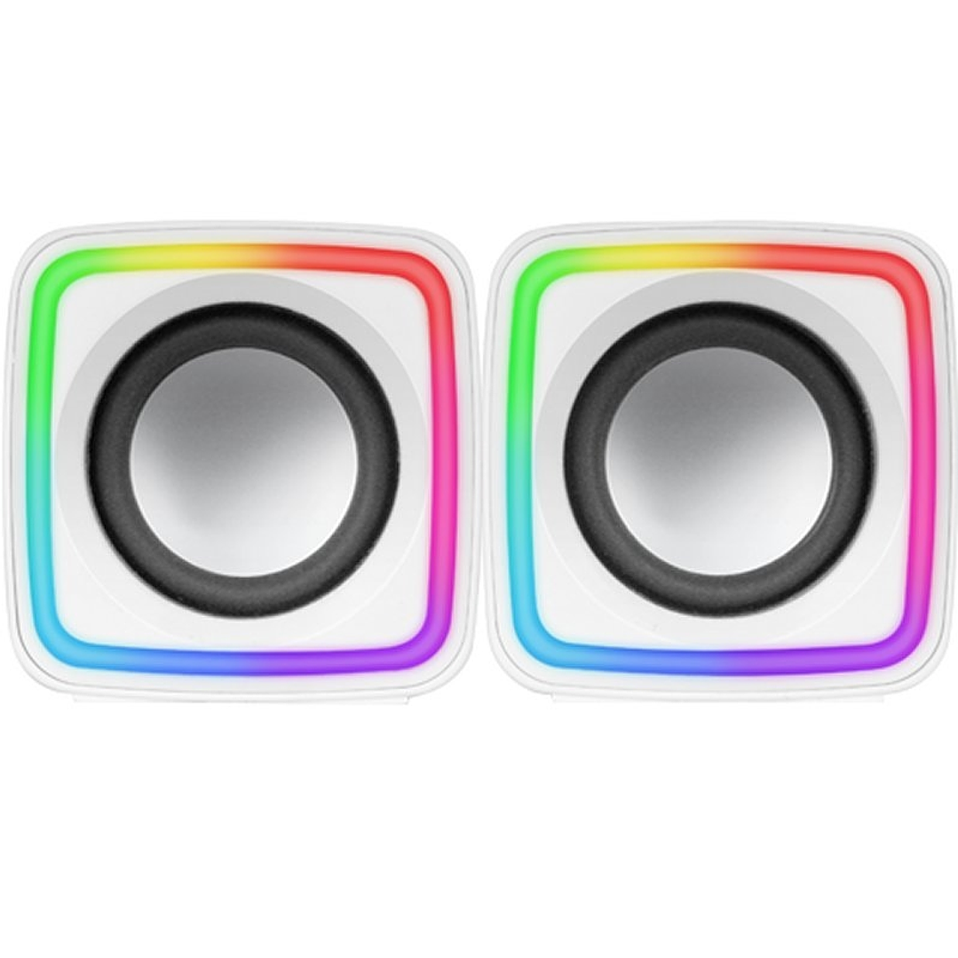 MARS GAMING Altavoces MSCUBE Premium 8W White 1