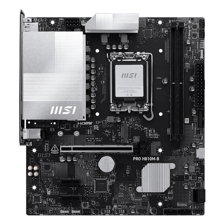 MSI Placa Base PRO H810M-B DDR5 mATX LGA1851 2