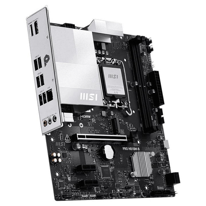 MSI Placa Base PRO H810M-B DDR5 mATX LGA1851 3