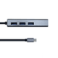 Aisens Conversor USB 3.1 Ethernet + 3 USB3.0 gris - Thumbnail 3