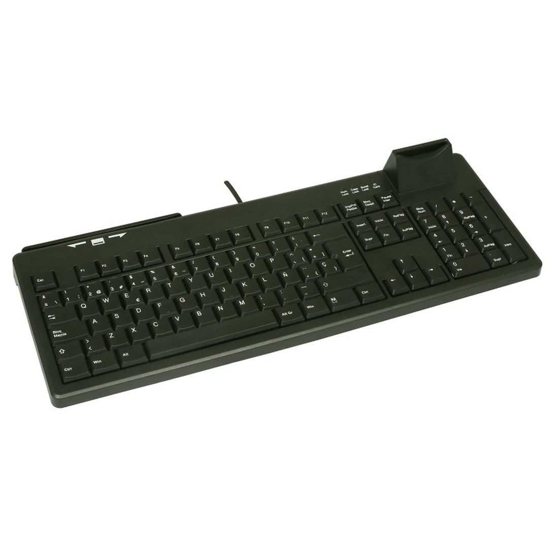 Cherry Active K. teclado lector banda Magnetica 1