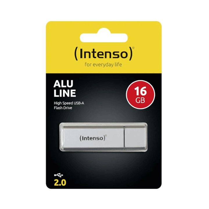 Intenso 3521472 Lápiz USB 2.0 Alu 16GB Silver 3