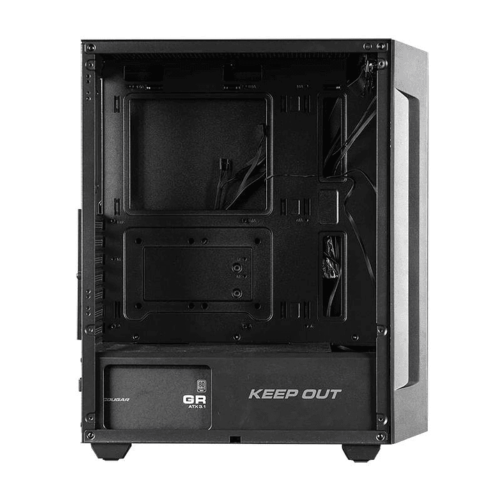 Keep Out Caja M-Atx KO XC-200 RGB USB3 Black Glass 2