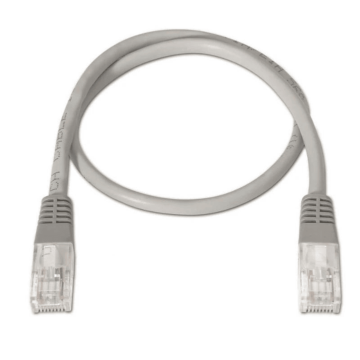 Aisens Latiguillo RJ45 CAT.5E UTP AWG26 gris 5.0m 1