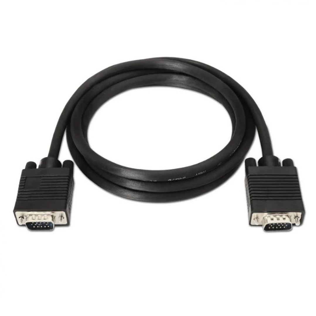 Aisens Cable SVGA/HDB15/M-HDB15/M Negro 3.0m 1