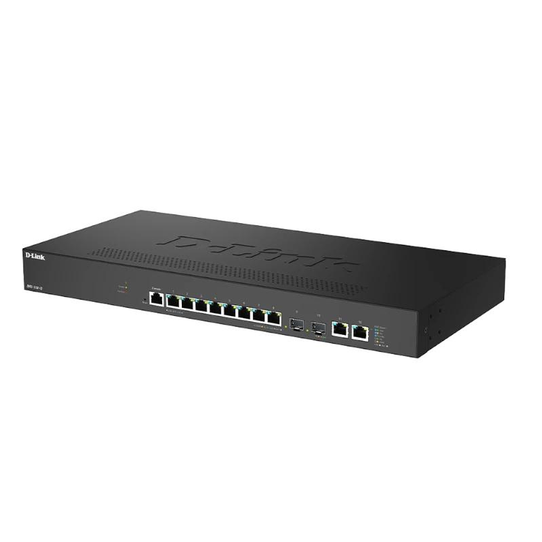 D-Link DMS-1250-12/E Switch 8x2.5mG 2x5mG 2xSFP+ 3