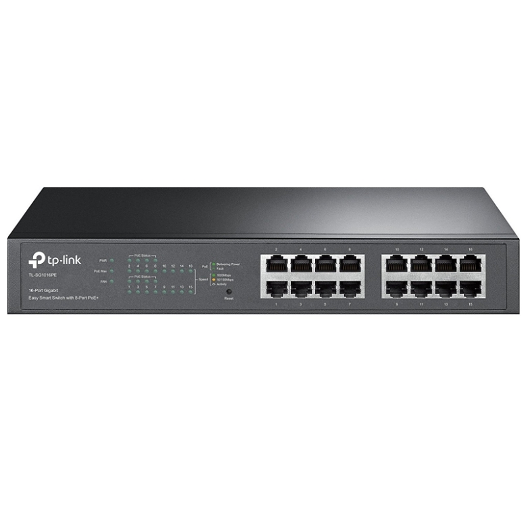 TP-LINK TL-SG1016PE Switch 16xGB PoE+ 1