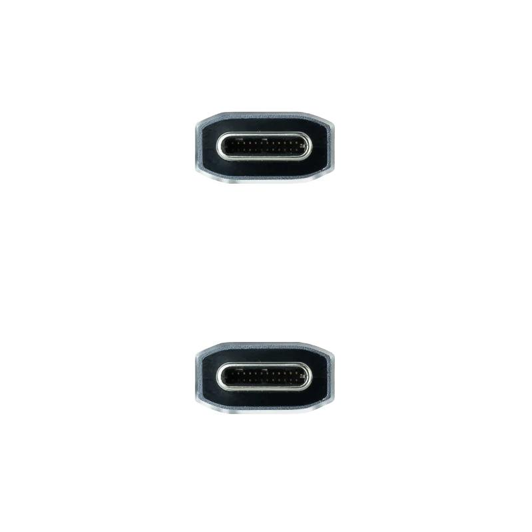 Nanocable Cable USB 3.1GEN2 5A USB-C/M-USB-C/M 2 M 3
