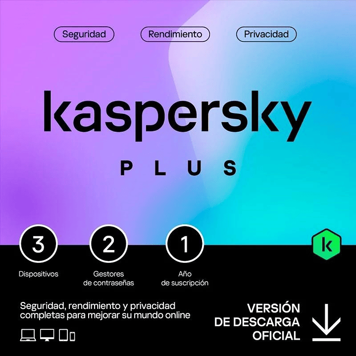 Kaspersky Plus 3L/1A ESD 1