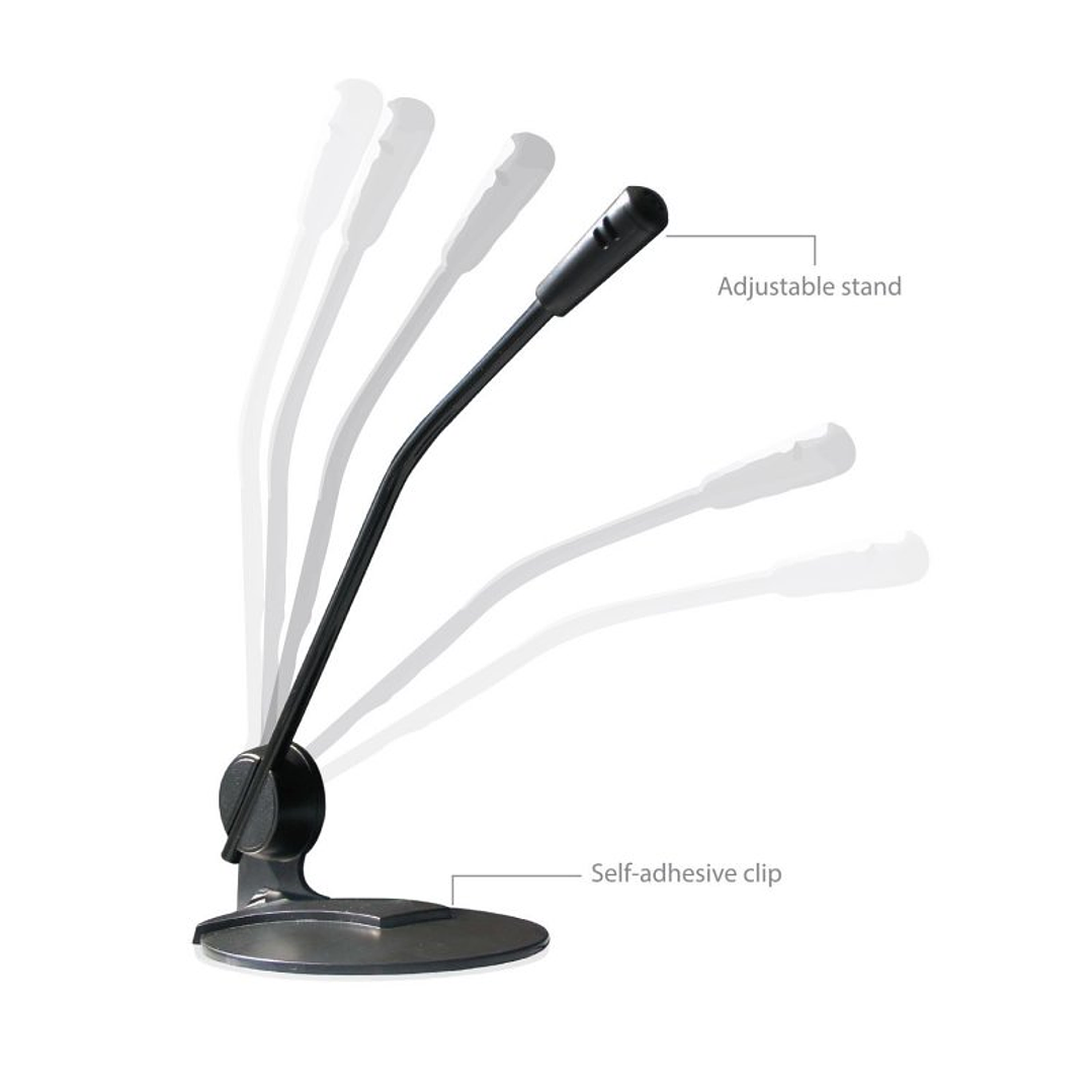 Ewent EW3550 Micrófono Multimedia Negro 3