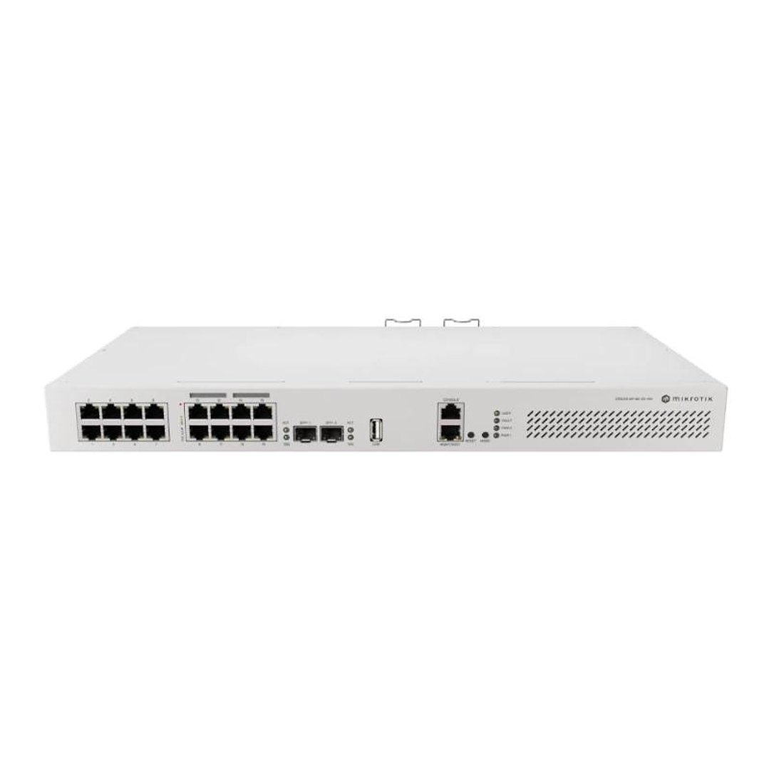 MikroTik CRS418-8P-8G-2S+RM Switch 17xGbE 2xSFP+ 2
