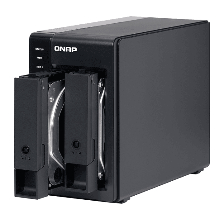 QNAP TR-002 Raid Expansion 2XHDD-Bay 1xUSB-C 3.2 3