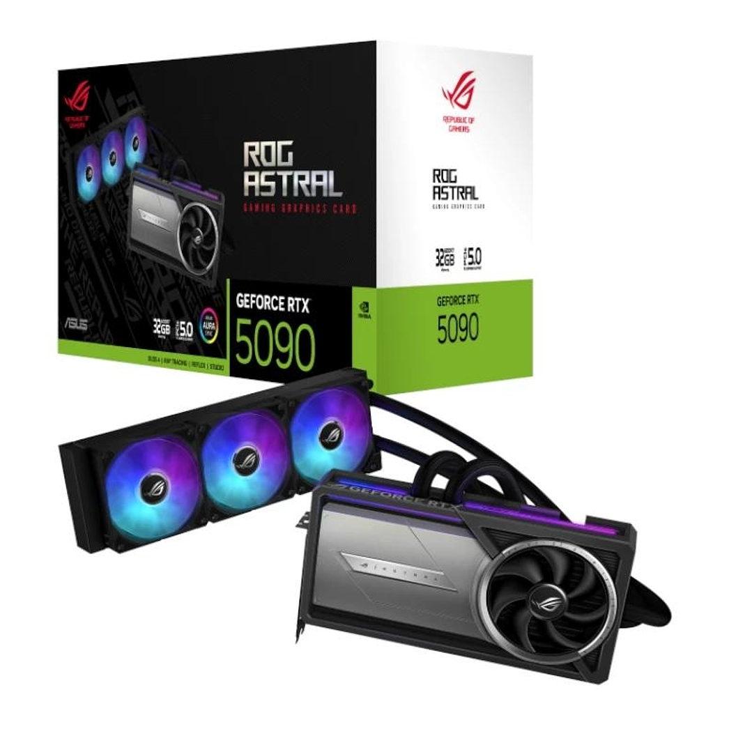 ASUS VGA NVIDIA RTX 5090 ROG Astral LC 32GB DDR7 1