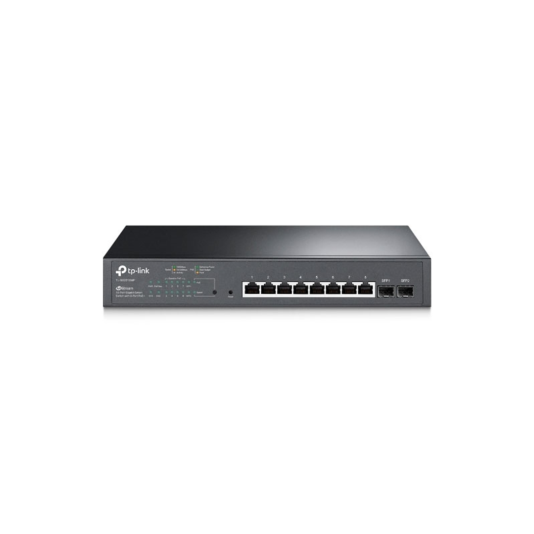 TP-LINK SG2210MP Switch 10xGB 8xPoE+ Enrackable 1