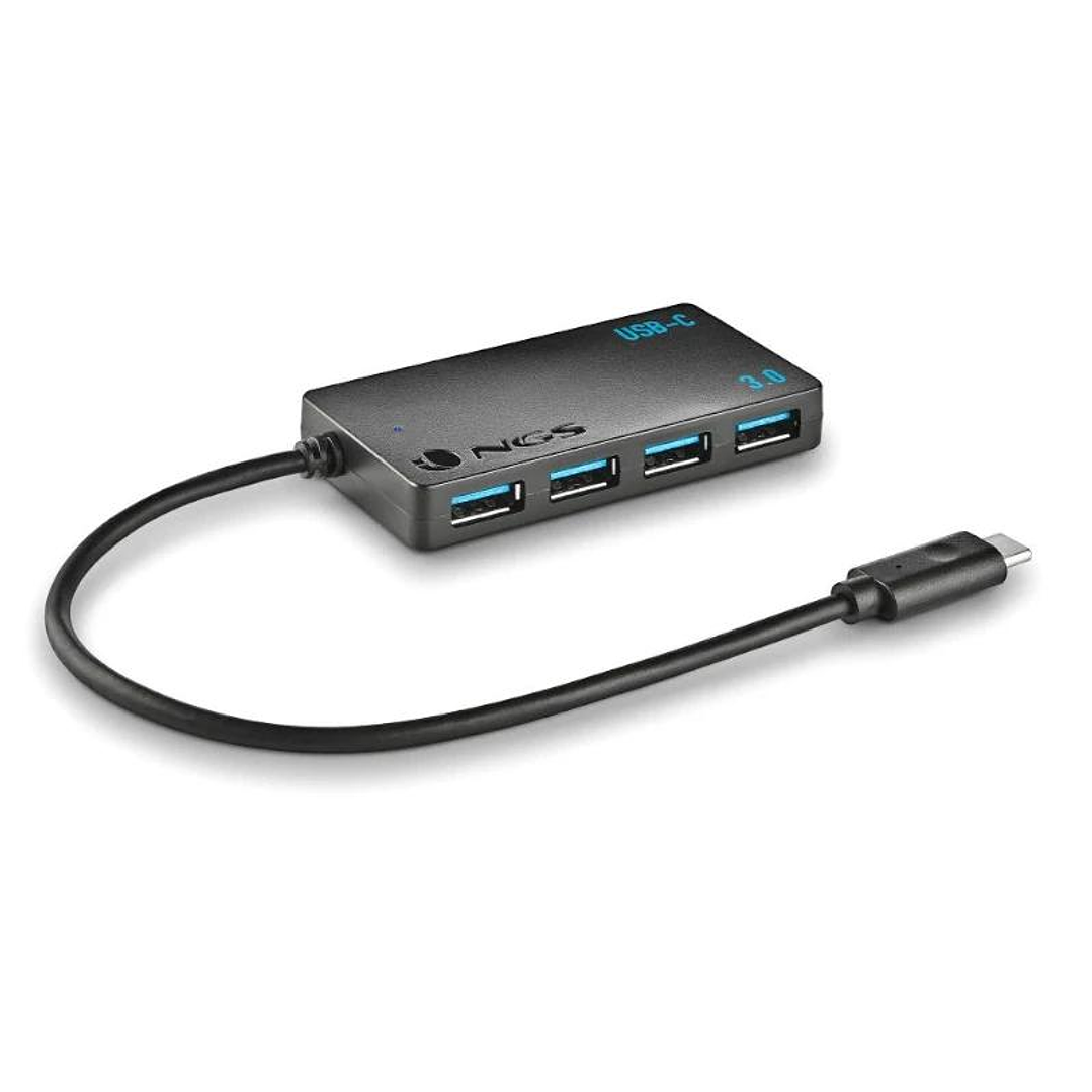 NGS Wonder 4 Hub 4 puertos usb-c 2