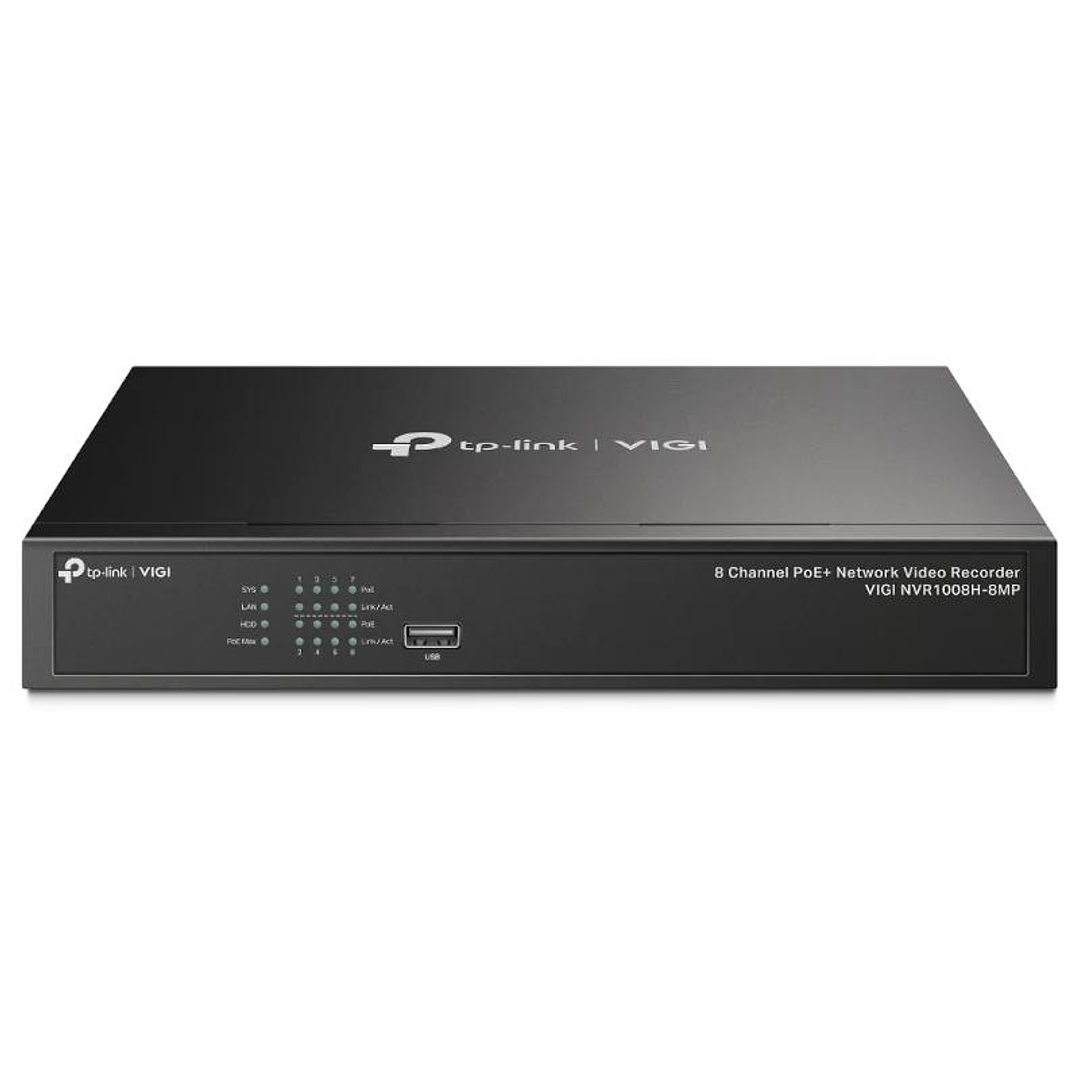 VIGI Grabador IP NVR1008H-8MP Rack 01 HDD 08 C PoE 1